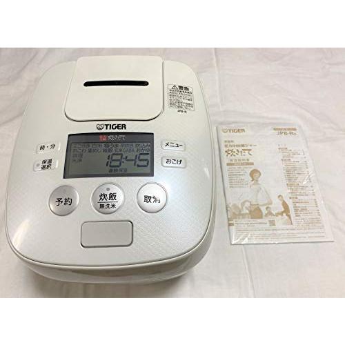 タイガー 炊飯器 5.5合 圧力 IH ホワイト 炊きたて 炊飯 ジャー