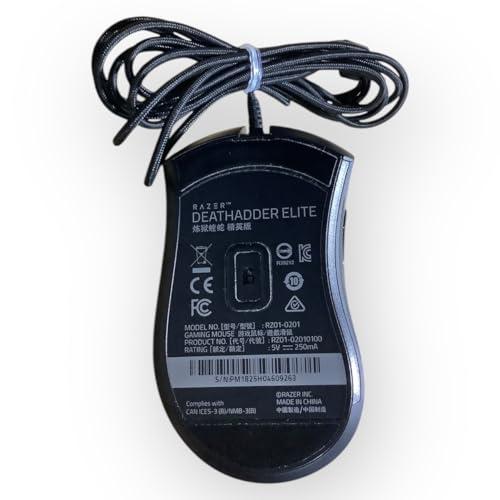 Razer DeathAdder Elite エルゴノミック ゲーミングマウス【日本正規代理店保証品】RZ01-02010100-R3A1 |  | 02
