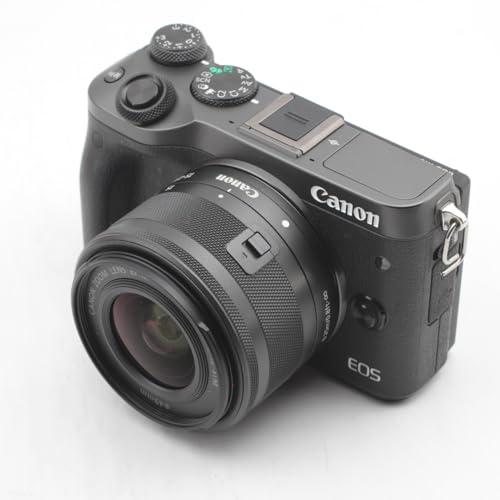 Canon ミラーレス一眼カメラ EOS M6 レンズキット(ブラック) EF