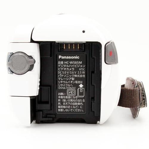 Panasonic ビデオカメラ HC-W585M ホワイト Amazon.co.jp: パナソニック HDビデオカメラ W585M 64GB ワイプ