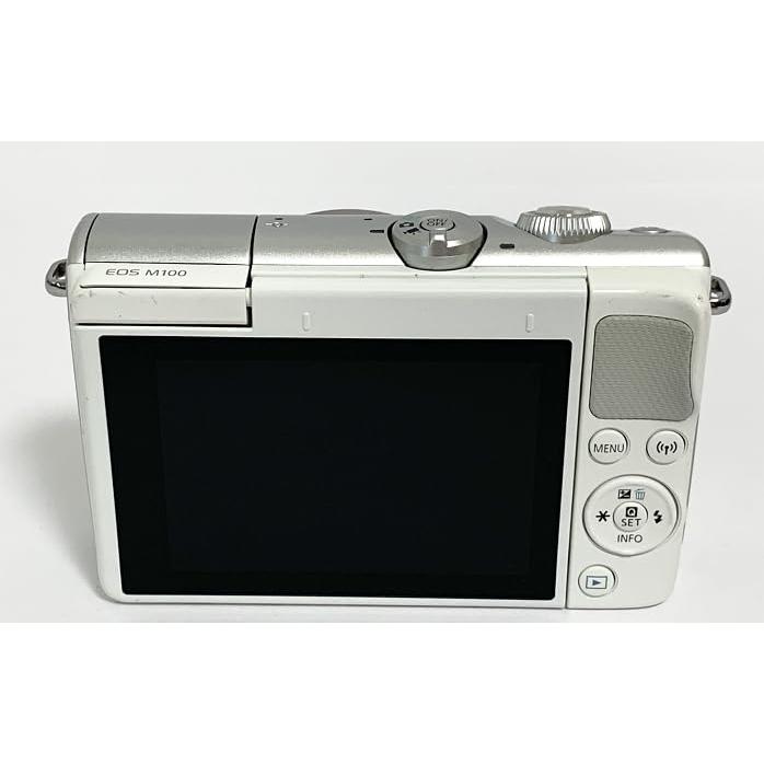 Canon ミラーレス一眼カメラ EOS M100 ボディー(ホワイト