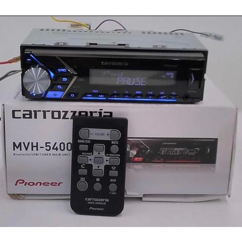 パイオニア オーディオ MVH-5400 1D メカレス Bluetooth USB iPod iPhone AUX DSP カロッツェリア |  | 01