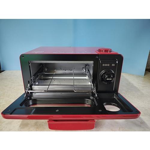 シャープ ヘルシオ グリエ トースター レッド AX-H2-R : Forest