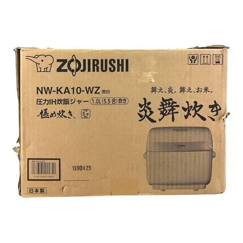 象印 圧力IH炊飯ジャー「炎舞炊き」(5.5合) NW-KA10-WZ