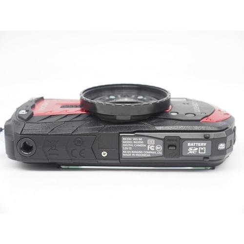 RICOH WG-60 レッド 本格防水デジタルカメラ 14メートル防水 耐
