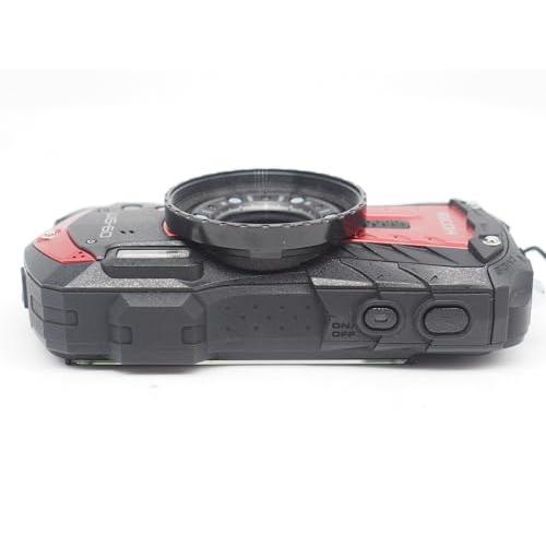 防水防塵デジタルカメラ　RICOH WG-60 RED 赤　リコー　デジカメ 水深14mでの水中撮影が可能なコンパクトデジタルカメラ 「RICOH