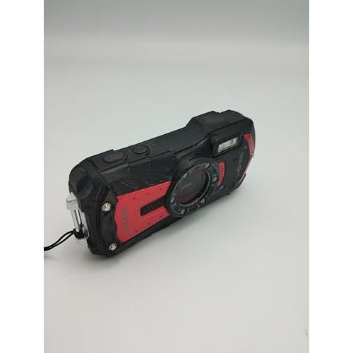 RICOH WG-60 レッド 本格防水デジタルカメラ 防水 耐衝撃 動作確認済 RICOH WG-60 レッド 本格防水デジタルカメラ 14メートル防水 耐