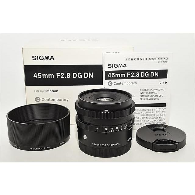 SIGMA 45mm F2.8 DG DN | Contemporary C019 Sony Eマウント