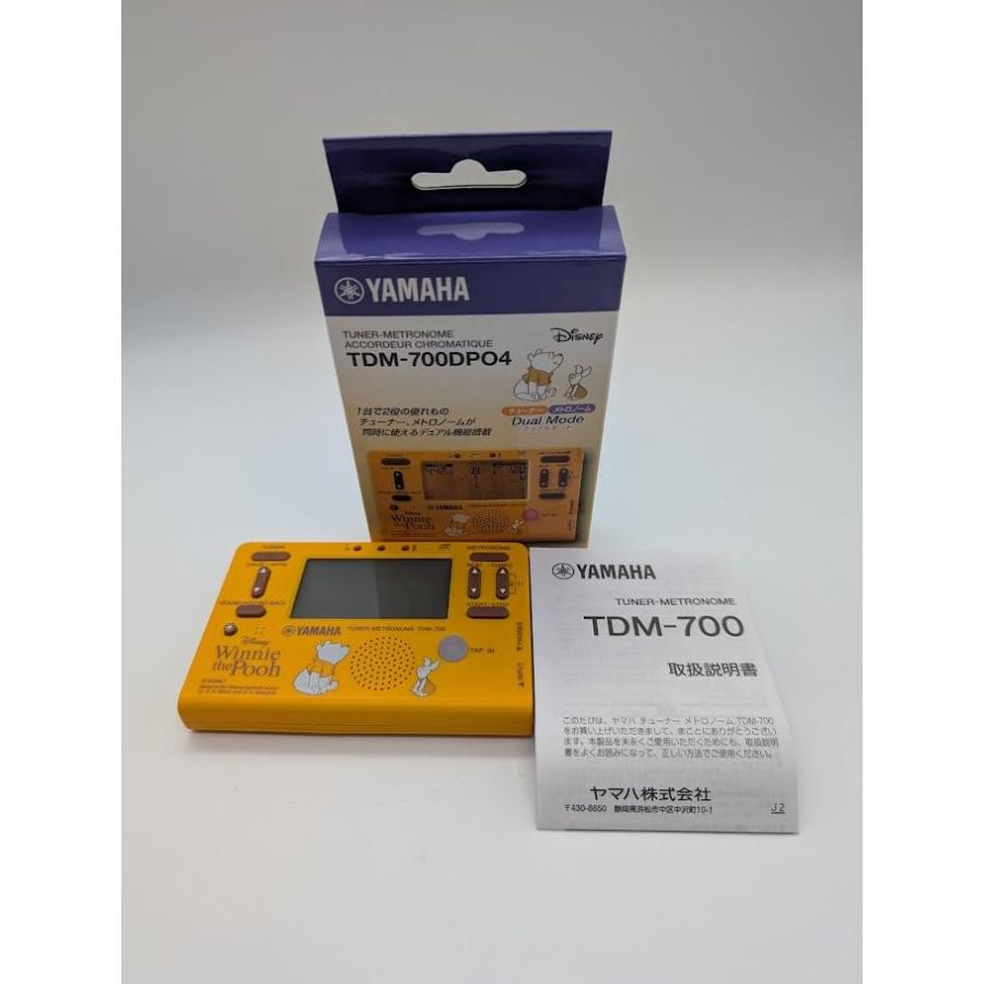 ヤマハ YAMAHA チューナーメトロノーム プー TDM-700DPO4