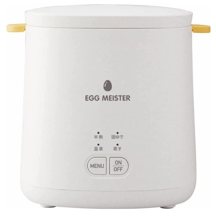 AEM-420WH ゆで卵メーカー エッグマイスター 最大4個 ホワイト | 