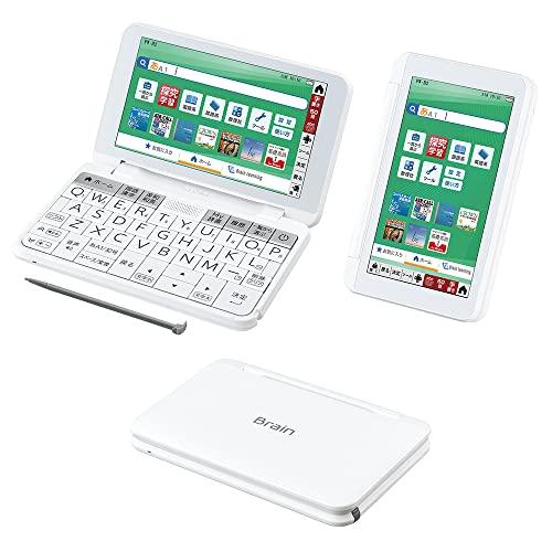 シャープ 電子辞書 BRAIN 高校生モデル(6教科対応) PW-H2-W(ホワイト系) 2022年発売モデル | 