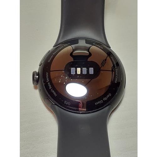 Google グーグル Pixel Watch 心拍計 Matte Black ステンレス