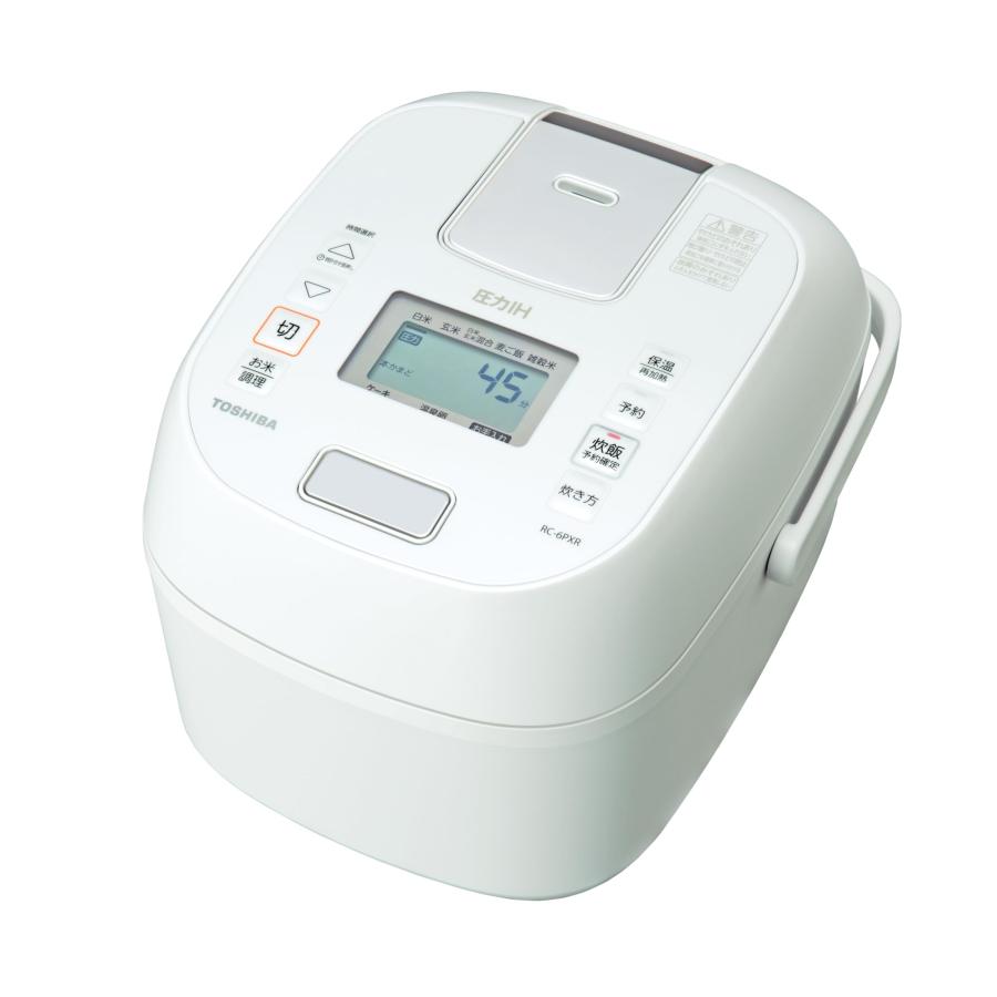 8月末前まで　TOSHIBA RC-6PXR-K 3.5合　圧力IH 炊飯器 東芝(TOSHIBA) 炊飯器 3.5合 圧力IHジャー炊飯器 一人暮らし用