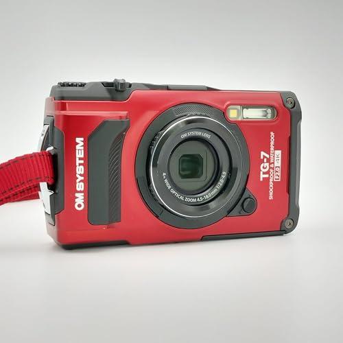 新品未使用！OM SYSTEM TG-7 デジタルカメラ　赤　レッド Tough（オリンパス） OMシステムズ TG-7 レッド コンパクト