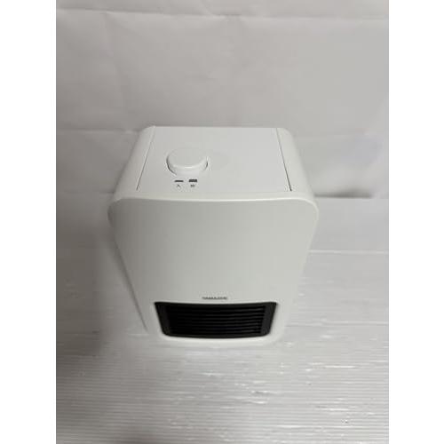 [山善] セラミックファンヒーター セラミックヒーター ミニタイプ 足元 速暖 小型 静音 トイレ 洗面所 脱衣所 転倒OFFスイッチ ホワイト DM |  | 02
