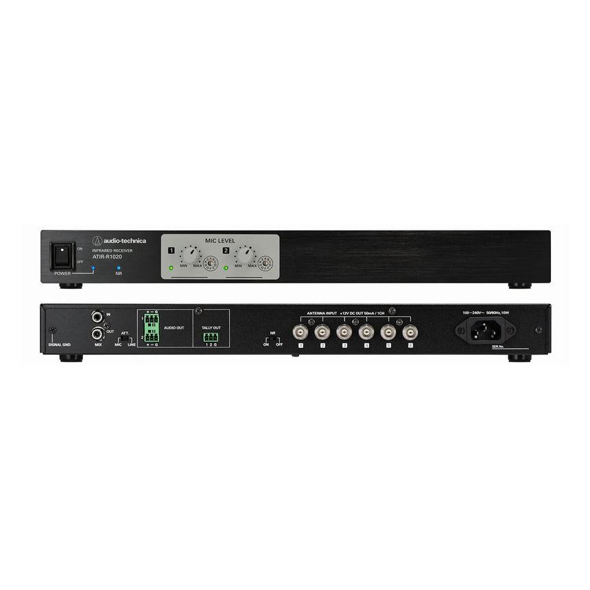 audio-technica ATIR-R820 2個 Audio-Technica ATW-R1440 System 20 PRO 4-Channel Receiver