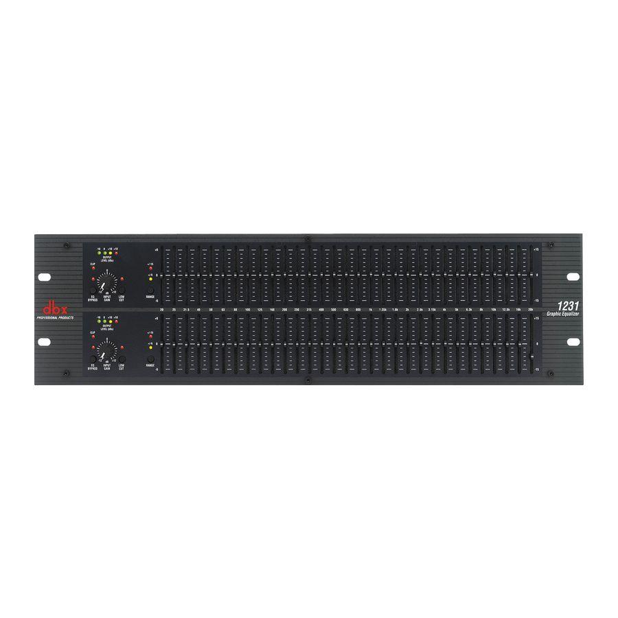 dbx ディービーエックス 1231 グラフィック・イコライザー 31バンド ③ dbx（ディービーエックス） 1231 : フォレスト - 通販 - Yahoo