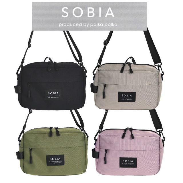 SOBIA はっ水 ナイロン ポーチショルダー 623-537 ショルダーバッグ