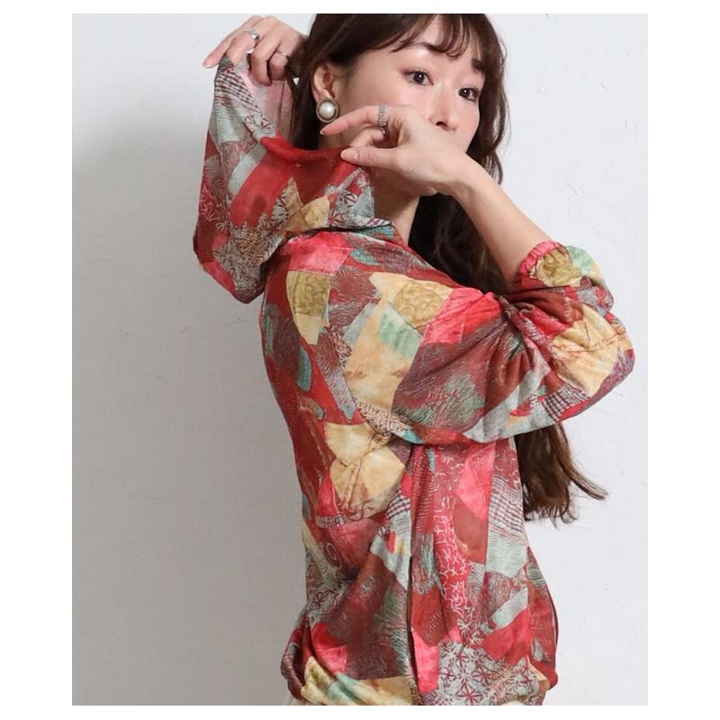 hanahana ハナハナ confeito メッシュプリントフード付きジャケット 
