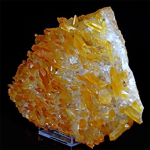 D122-6〕極上品 希少 アーカンソー州産 ゴールデンヒーラー クラスター