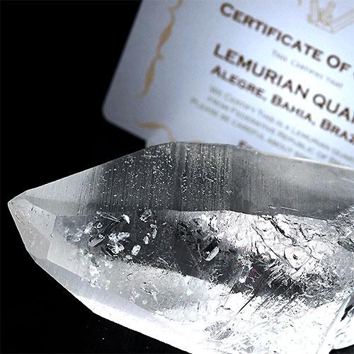 D125-7〕高品質 レムリアンシードクリスタル バイーア州 アレグレ鉱山
