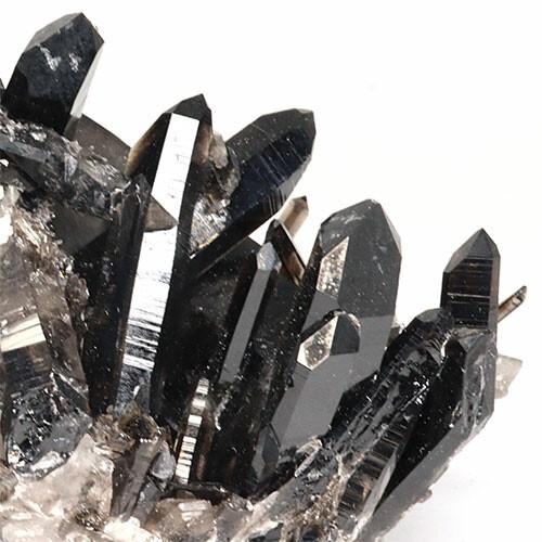 D30-489〕極上品 アーカンソー産 Extra スモーキークォーツ 黒水晶