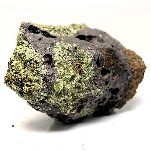 〔D357-13〕Peridot アリゾナ州産 ペリドット 母石付き 原石 【メール便不可】 |  | 01