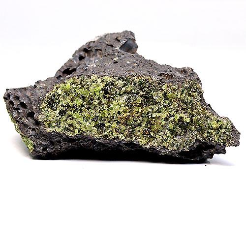 〔D357-2〕Peridot アリゾナ州産 ペリドット 母石付き 原石 【メール便不可】 | 
