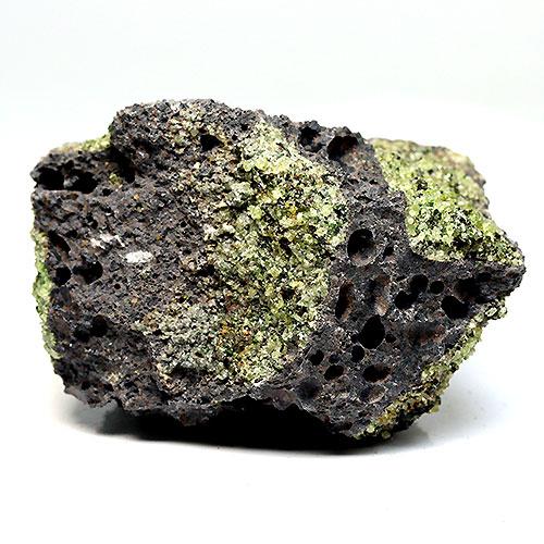 〔D357-5〕Peridot アリゾナ州産 ペリドット 母石付き 原石 【メール便不可】 |  | 01