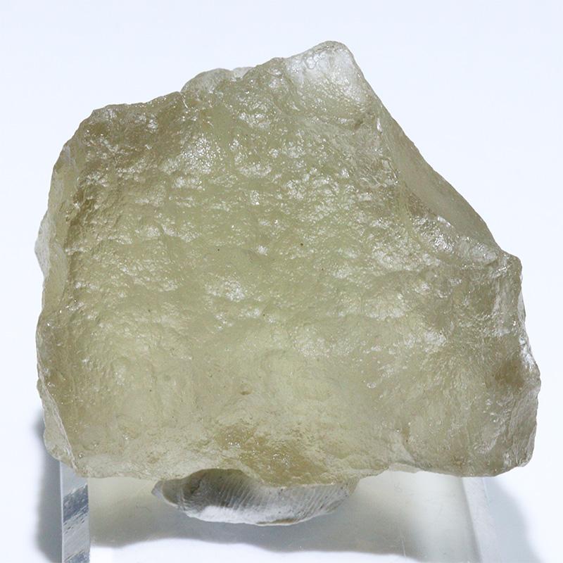 〔D455-14〕トップクォリティ パープルリビアングラス 隕石 原石 鉱物 Libyan desert glassの画像