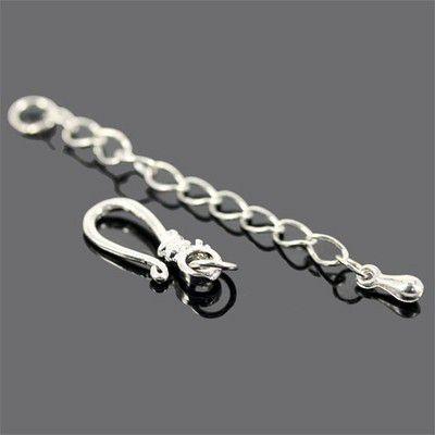 フックパーツ 留め具 ペア100ペア  アクセサリーパーツ 材料
