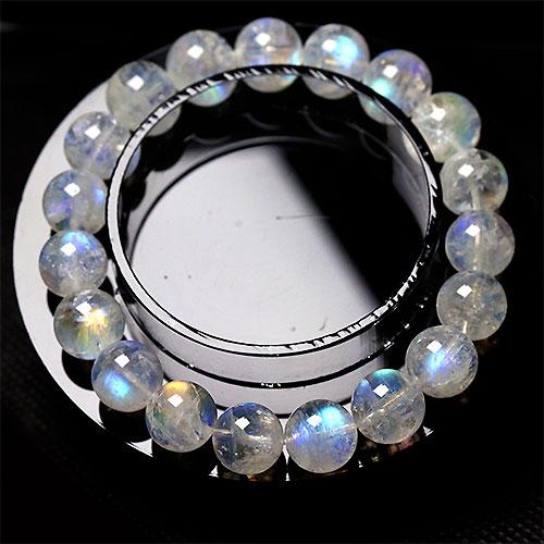 ！年末限定価格！高品質！レインボームーンストーン約10㎜玉　マダガスカル産 レインボームーンストーン(宝石名ラブラドライト)マダガスカル産 0.35