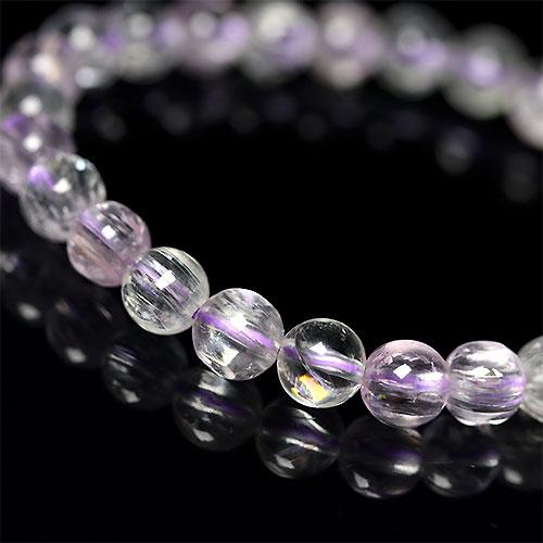 K1635〕高品質 約6mm クリアクンツァイト スポジュメン Kunzite 