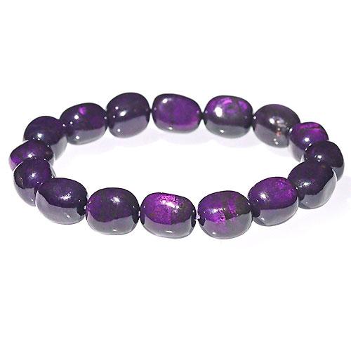 K1827〕レアストーン 高品質 約9-10mm パープライト Purpurite 紫石