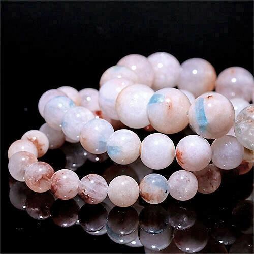 K1848-14m〕14mmピンクカラーのアイランドアクアマリンisland