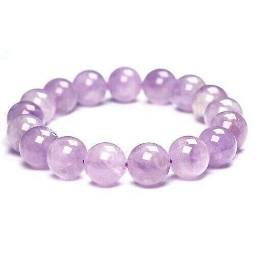 K1873-13m〕13mmラベンダーアメジスト ブレスレット Lavender Amethyst 