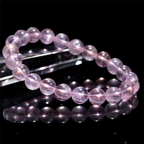 K1947-11〕高品質 約8mm ブラジル産 モルガナイト（ピンクアクアマリン