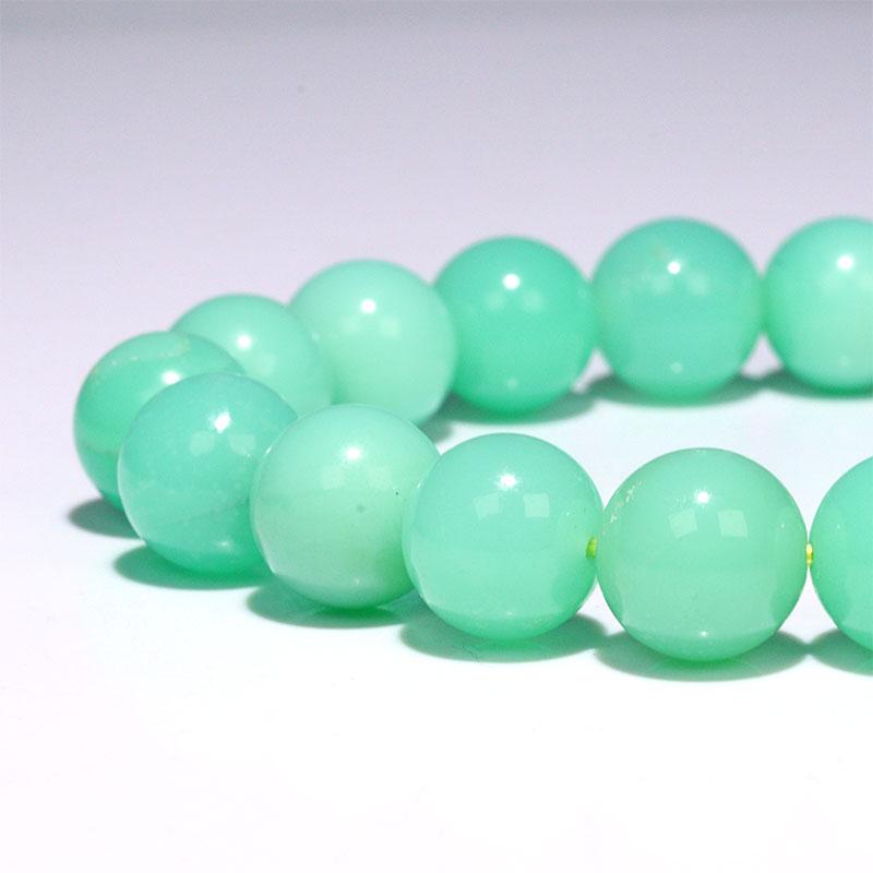 K2042-4〕高品質 約10mm クリソプレーズ Chrysoprase 緑玉髄 