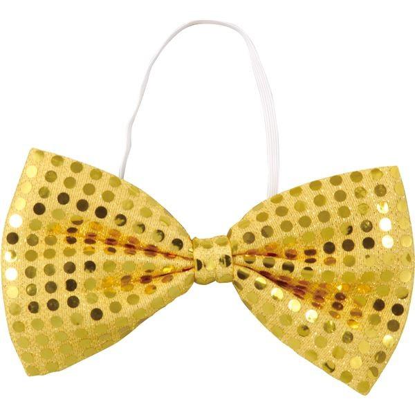 (まとめ)アーテック キラキラ蝶ネクタイ ゴールド 〔×40セット〕