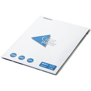 （まとめ） 長門屋商店 Color Paper A4 最厚口 白 ナ-3501 1冊（25枚） 〔×30セット〕