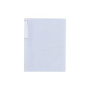 (業務用200セット) LIHITLAB クリアファイル/ポケットファイル 〔A4/タテ型〕 超スリムタイプ N7110-1 乳白