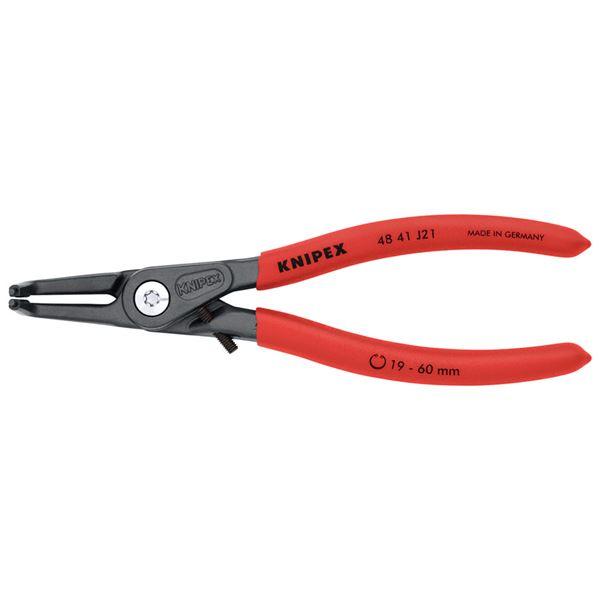 KNIPEX（クニペックス）4841-J21 穴用精密スナップリングプライヤー 曲（ストッハ