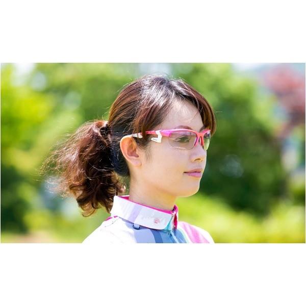 AirFly(エアフライ) ノーズパッドレススポーツサングラス オーバルレンズ アクティブピンク/スモーククリアー レディース AF-102 C6S〔代引不可〕 AF AirFly エアフライ ノーズパッドレススポーツサングラス オーバルレンズ アクティブピンク/スモーククリアー レディース C6S