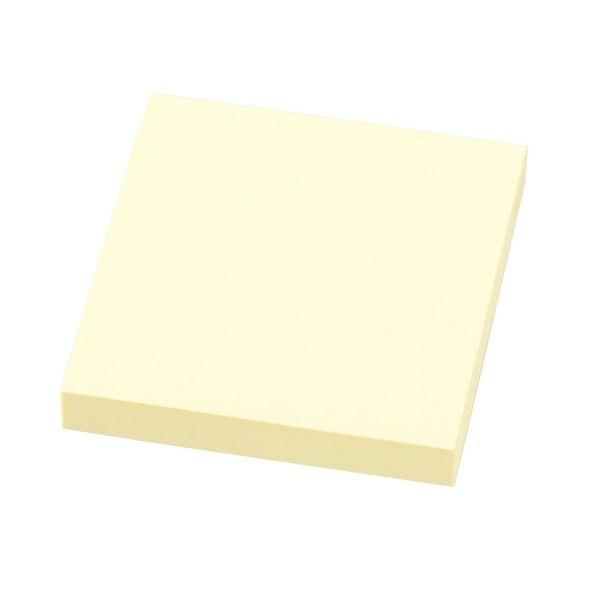 （まとめ） ライオン事務器ふせん［リペタ］ 貼ってはがせるメモ 76.2×76.2mm イエロー RL-16 1冊 〔×30セット〕