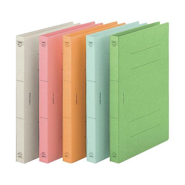 （まとめ）ライオン事務器フラットファイル(AWタイプ) 厚とじ A4タテ 250枚収容 背幅28mm 黄 AW-517Sキ 1冊 〔×50セット〕