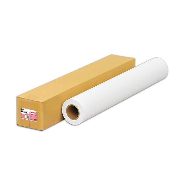 （まとめ）TANOSEEインクジェット用薄手マット紙 A1ロール 594mm×50m 1本〔×2セット〕