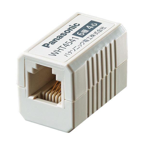 (まとめ) パナソニック モジュラコネクタ 6極4心ミルキー WHT4541P 1個 〔×30セット〕