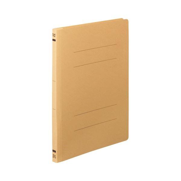 (まとめ) TANOSEE フラットファイルE A4タテ 150枚収容 背幅18mm イエロー 1パック（10冊） 〔×30セット〕