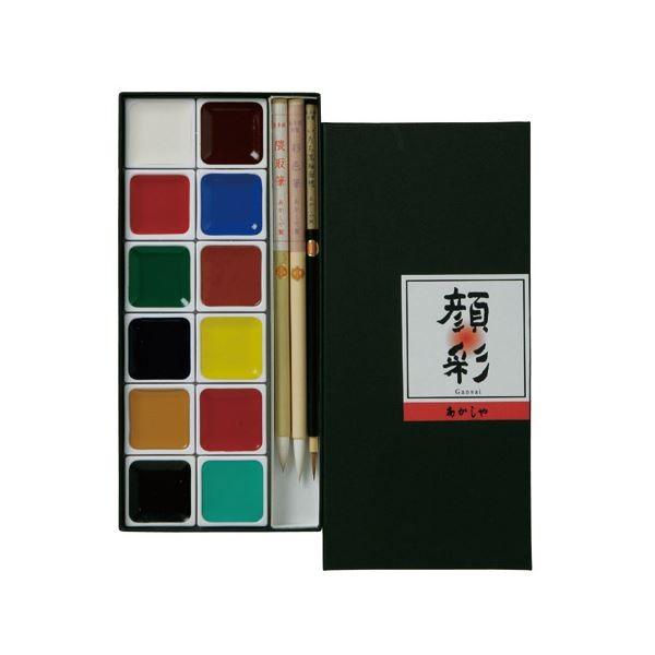 （まとめ）絵手紙セット 12色 AP300-12V〔×2セット〕