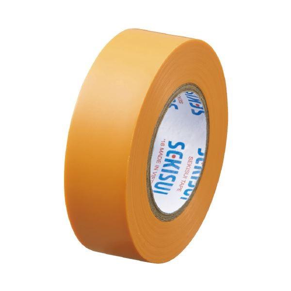 （まとめ）セキスイ エスロンテープ #360 19mm×10m 橙 V360D1N（×300セット）
